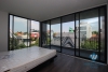 Glass wall 2 bedrooms apartment for rent in Tay Ho.